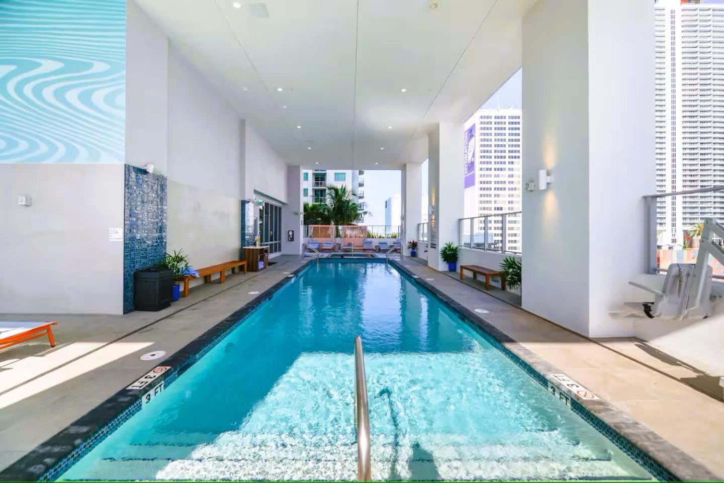 Heart Of Downtown Miami Studio Pool & Gym Apartment ภายนอก รูปภาพ